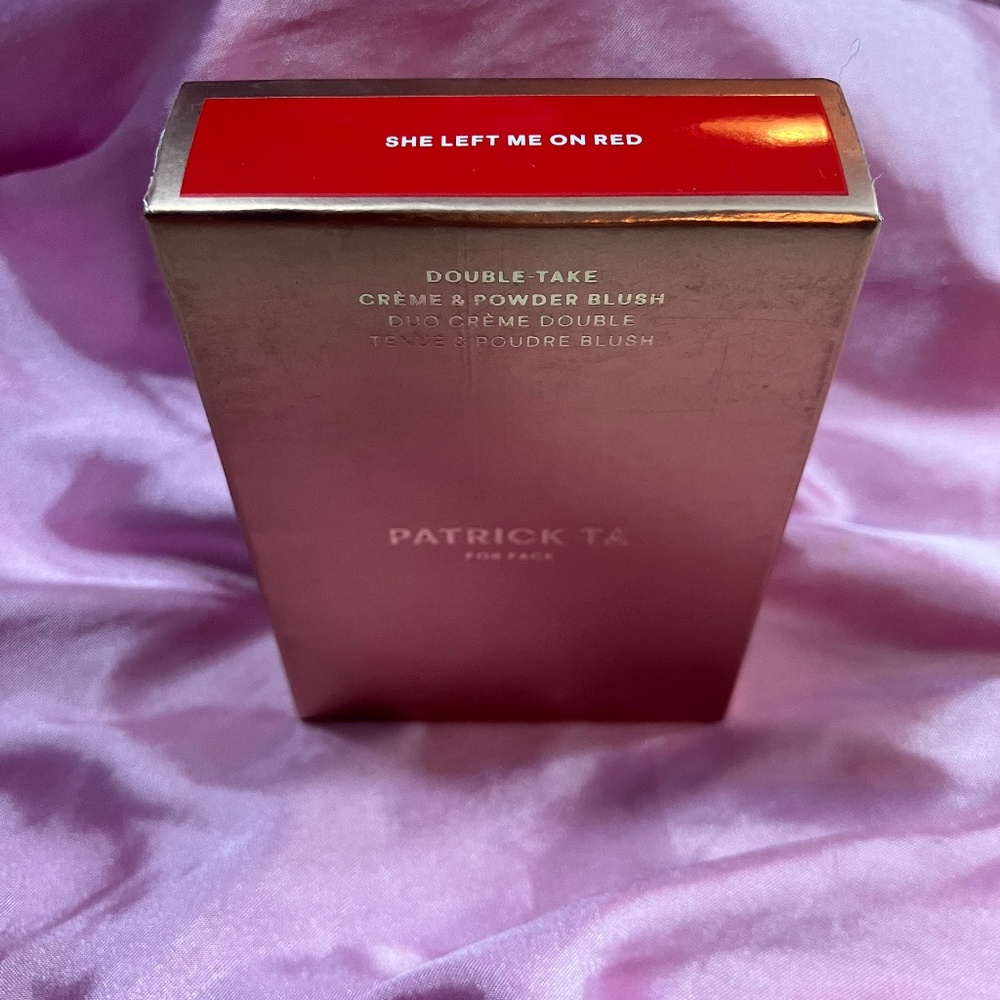 COPY - Patrick Ta SHE LEFT ME ON RED Double Take Blush Duo ( SEE DETAILS & PHOT…